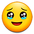 Emoji 🥹 Faccia Che Trattiene Le Lacrime su Samsung One UI 5.0.