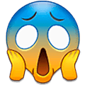 😱 Emoji Rosto Gritando De Medo na Samsung One UI 5.0.