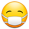 😷 Emoji Gesicht mit Atemschutzmaske Samsung One UI 5.0.