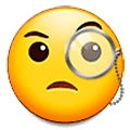 Emoji 🧐 Faccina Con Monocolo su Samsung One UI 5.0.