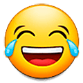 Emoji 😂 Faccina Con Lacrime Di Gioia su Samsung One UI 5.0.