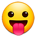 Emoji 😛 Faccina Che Mostra La Lingua su Samsung One UI 5.0.