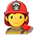 Emoji 🧑‍🚒 Pompiere su Samsung One UI 5.0.