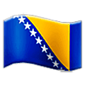 Flagge: Bosnien und Herzegowina Samsung One UI 5.0.