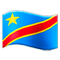 🇨🇩 Emoji Bandera: República Democrática Del Congo en Samsung One UI 5.0.