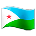 Flagge: Dschibuti Samsung One UI 5.0.