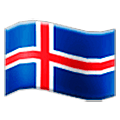 Bandeira: Islândia Samsung One UI 5.0.