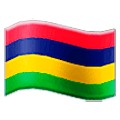 Flagge: Mauritius Samsung One UI 5.0.