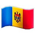 Flagge: Republik Moldau Samsung One UI 5.0.