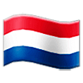 🇳🇱 Emoji Bandera: Países Bajos en Samsung One UI 5.0.