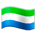 Bandeira: Serra Leoa Samsung One UI 5.0.