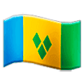 Emoji 🇻🇨 Bandiera: Saint Vincent E Grenadine su Samsung One UI 5.0.