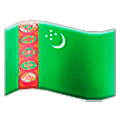 Flagge: Turkmenistan Samsung One UI 5.0.