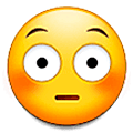 😳 Emoji errötetes Gesicht mit großen Augen Samsung One UI 5.0.