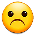 ☹️ Emoji Rosto Descontente na Samsung One UI 5.0.