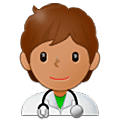 🧑🏽‍⚕️ Emoji Profesional Sanitario: Tono De Piel Medio en Samsung One UI 5.0.