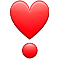 ❣️ Emoji Exclamação De Coração na Samsung One UI 5.0.