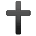 🕇 Emoji Lateinisches Kreuz, schwehr Samsung One UI 5.0.