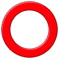 Émoji ⭕ Cercle Rouge sur Samsung One UI 5.0.