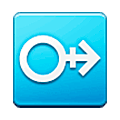 ⚩ Emoji Horizontales männliches Zeichen mit einer Linie Samsung One UI 5.0.