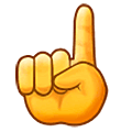 ☝️ Emoji Dedo índice Hacia Arriba en Samsung One UI 5.0.