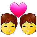 Emoji 💏 Bacio Tra Coppia su Samsung One UI 5.0.