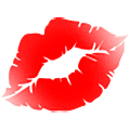 Émoji 💋 Trace De Rouge à Lèvres sur Samsung One UI 5.0.