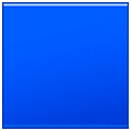 🟦 Emoji blaues Viereck Samsung One UI 5.0.