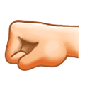 🤛🏻 Emoji Punho Esquerdo: Pele Clara na Samsung One UI 5.0.