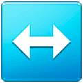 Emoji ↔️ Freccia Sinistra-destra su Samsung One UI 5.0.