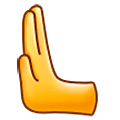🫷 Emoji Nach Links Drückende Hand Samsung One UI 5.0.