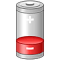Emoji 🪫 Batteria Scarica su Samsung One UI 5.0.