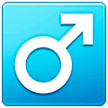 ♂️ Emoji Signo Masculino en Samsung One UI 5.0.
