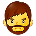 Emoji 🧔‍♂️ Uomo Con La Barba su Samsung One UI 5.0.