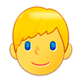 Emoji 👱‍♂️ Uomo Biondo su Samsung One UI 5.0.