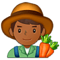 👨🏾‍🌾 Emoji Agricultor: Tono De Piel Oscuro Medio en Samsung One UI 5.0.