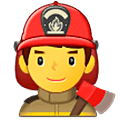 Emoji 👨‍🚒 Pompiere Uomo su Samsung One UI 5.0.