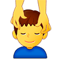 💆‍♂️ Emoji Hombre Recibiendo Masaje en Samsung One UI 5.0.