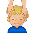 💆🏼‍♂️ Emoji Homem Recebendo Massagem Facial: Pele Morena Clara na Samsung One UI 5.0.