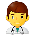 👨‍⚕️ Emoji Profesional Sanitario Hombre en Samsung One UI 5.0.