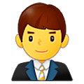 👨‍💼 Emoji Funcionário De Escritório na Samsung One UI 5.0.