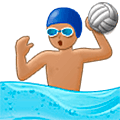 🤽🏽‍♂️ Emoji Hombre Jugando Al Waterpolo: Tono De Piel Medio en Samsung One UI 5.0.