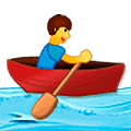 Emoji 🚣‍♂️ Uomo In Barca A Remi su Samsung One UI 5.0.