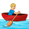 🚣🏼‍♂️ Emoji Hombre Remando En Un Bote: Tono De Piel Claro Medio en Samsung One UI 5.0.