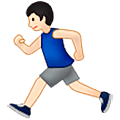 🏃🏻‍♂️ Emoji Hombre Corriendo: Tono De Piel Claro en Samsung One UI 5.0.