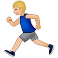 🏃🏼‍♂️ Emoji Hombre Corriendo: Tono De Piel Claro Medio en Samsung One UI 5.0.