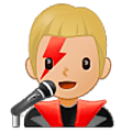 👨🏼‍🎤 Emoji Cantante Hombre: Tono De Piel Claro Medio en Samsung One UI 5.0.