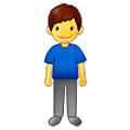Emoji 🧍‍♂️ Uomo In Piedi su Samsung One UI 5.0.