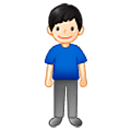 🧍🏻‍♂️ Emoji Homem Em Pé: Pele Clara na Samsung One UI 5.0.