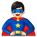 🦸🏻‍♂️ Emoji Superhéroe: Tono De Piel Claro en Samsung One UI 5.0.